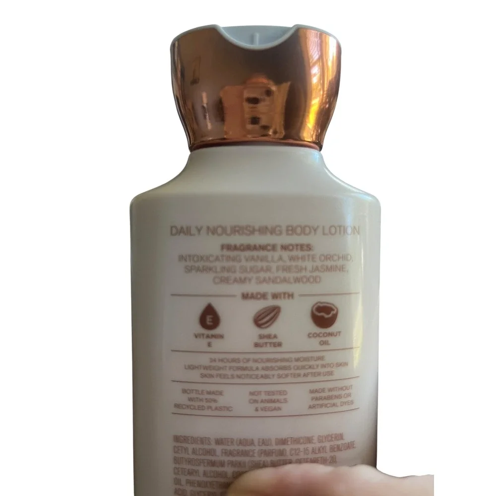 Bath & Body Works Warm Vanilla Sugar Daily Nourishing Body Lotion 8‎ fl oz